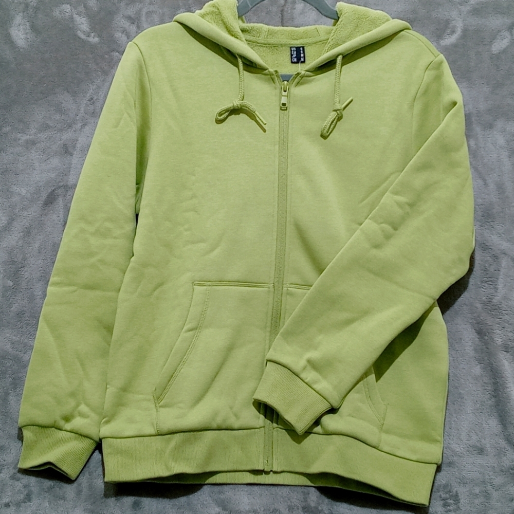 Light Green full length Hoodie